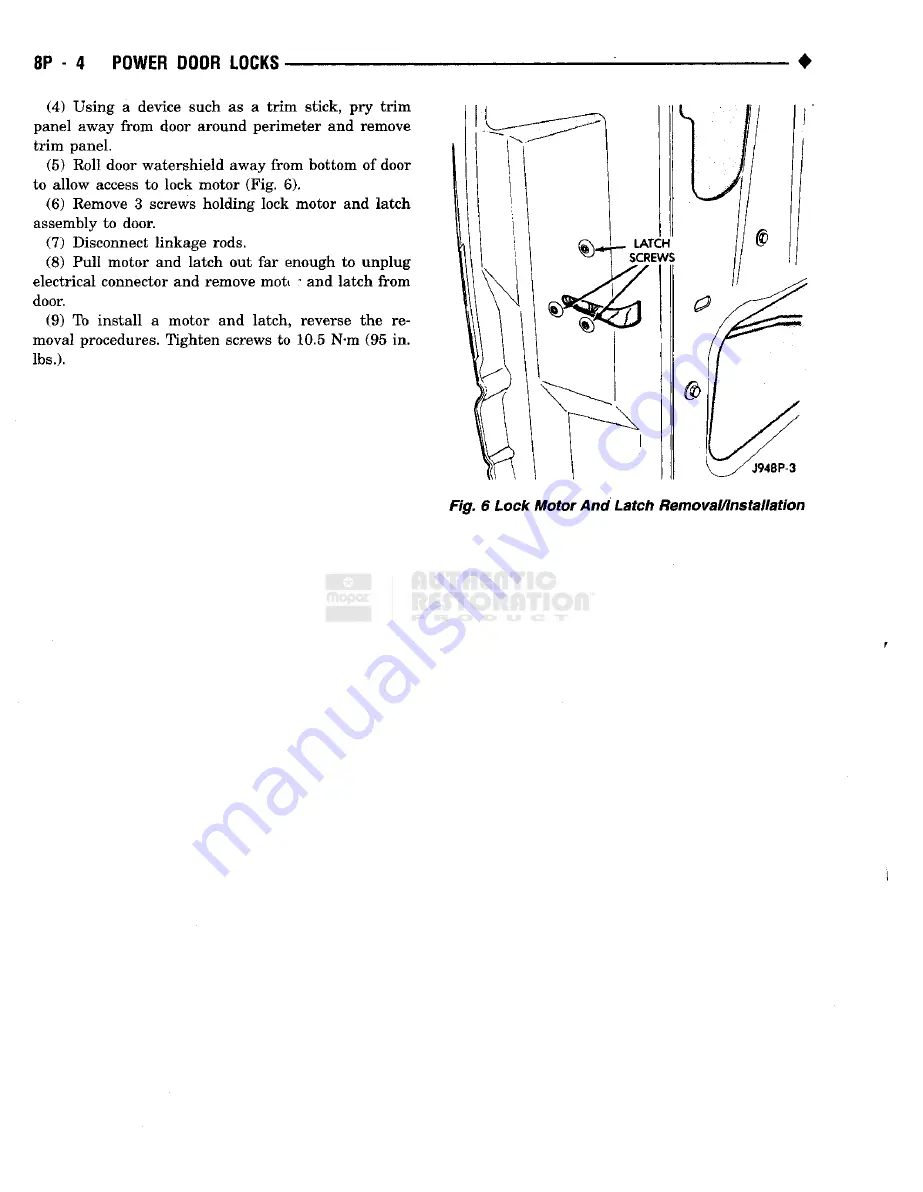 Chrysler RAM TRUCK 1500 1994 Service Manual Download Page 509