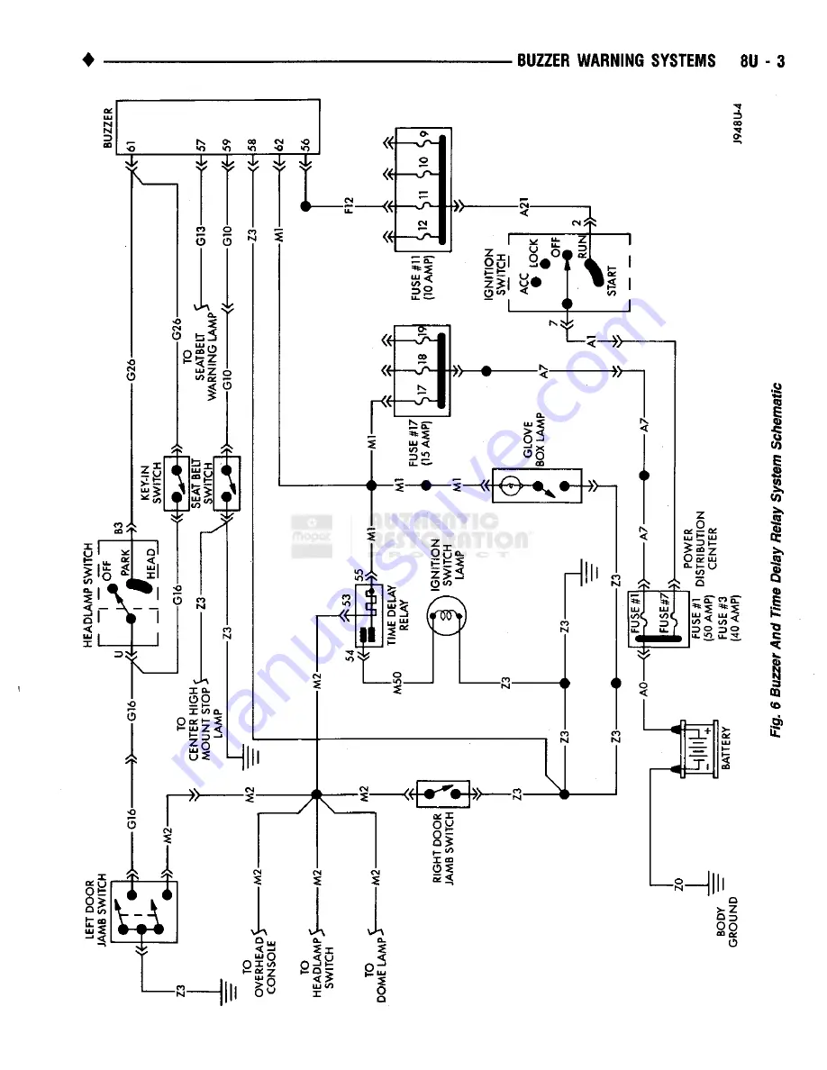 Chrysler RAM TRUCK 1500 1994 Service Manual Download Page 526