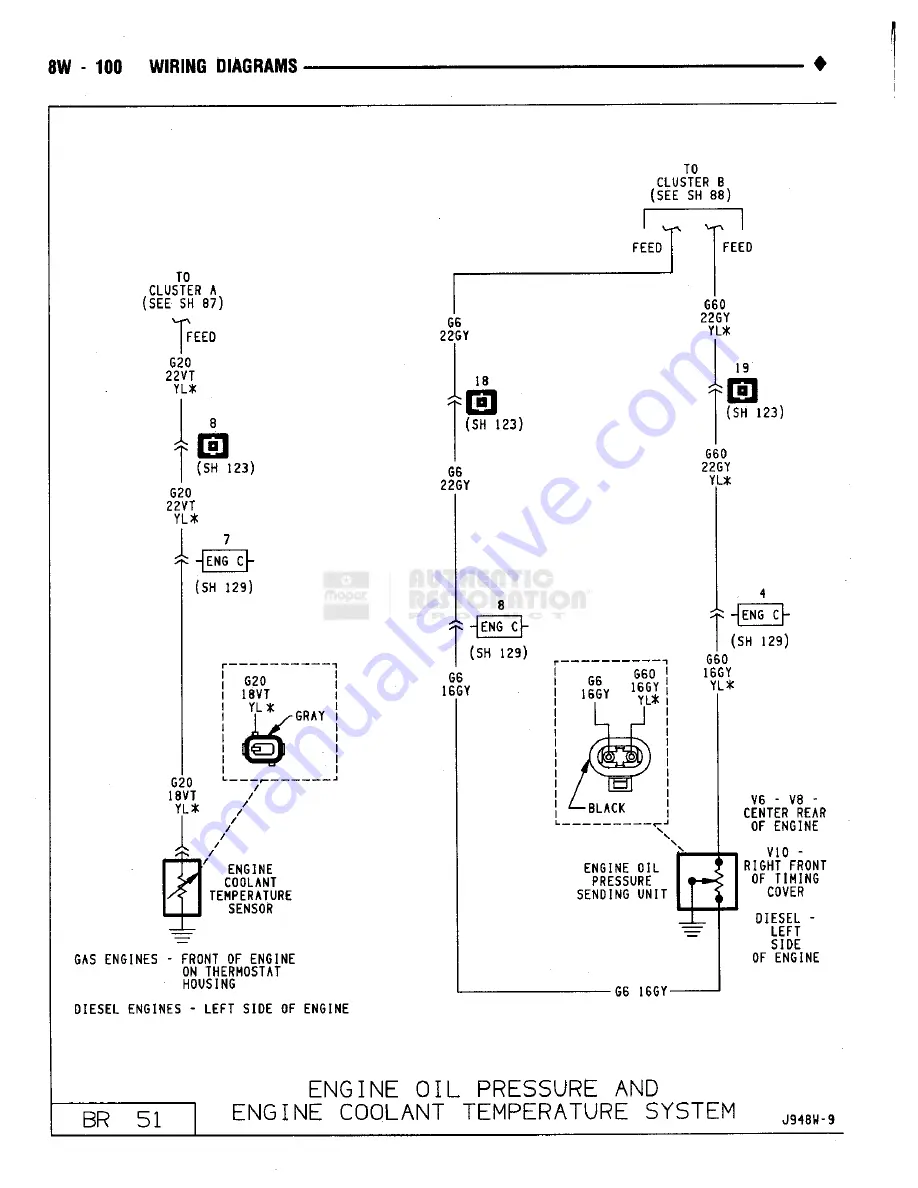 Chrysler RAM TRUCK 1500 1994 Скачать руководство пользователя страница 629