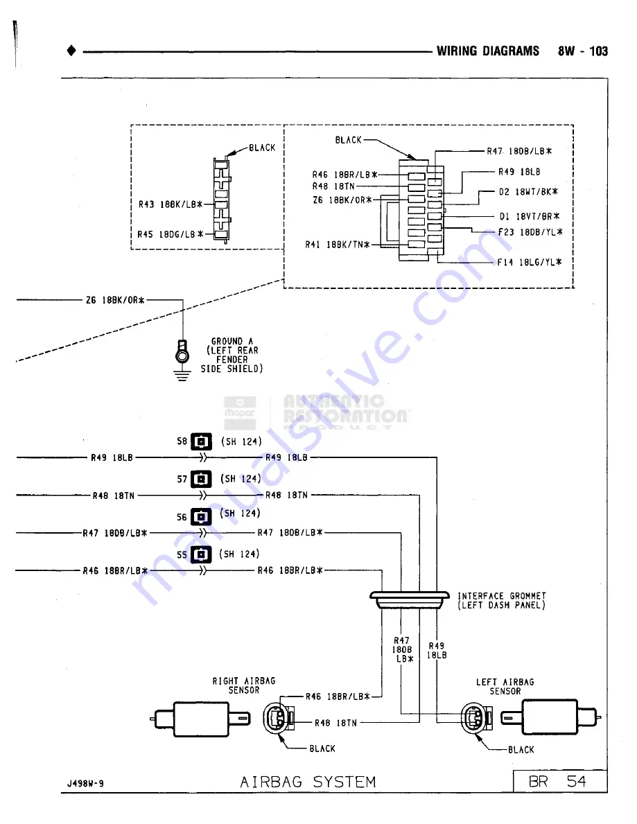 Chrysler RAM TRUCK 1500 1994 Скачать руководство пользователя страница 632