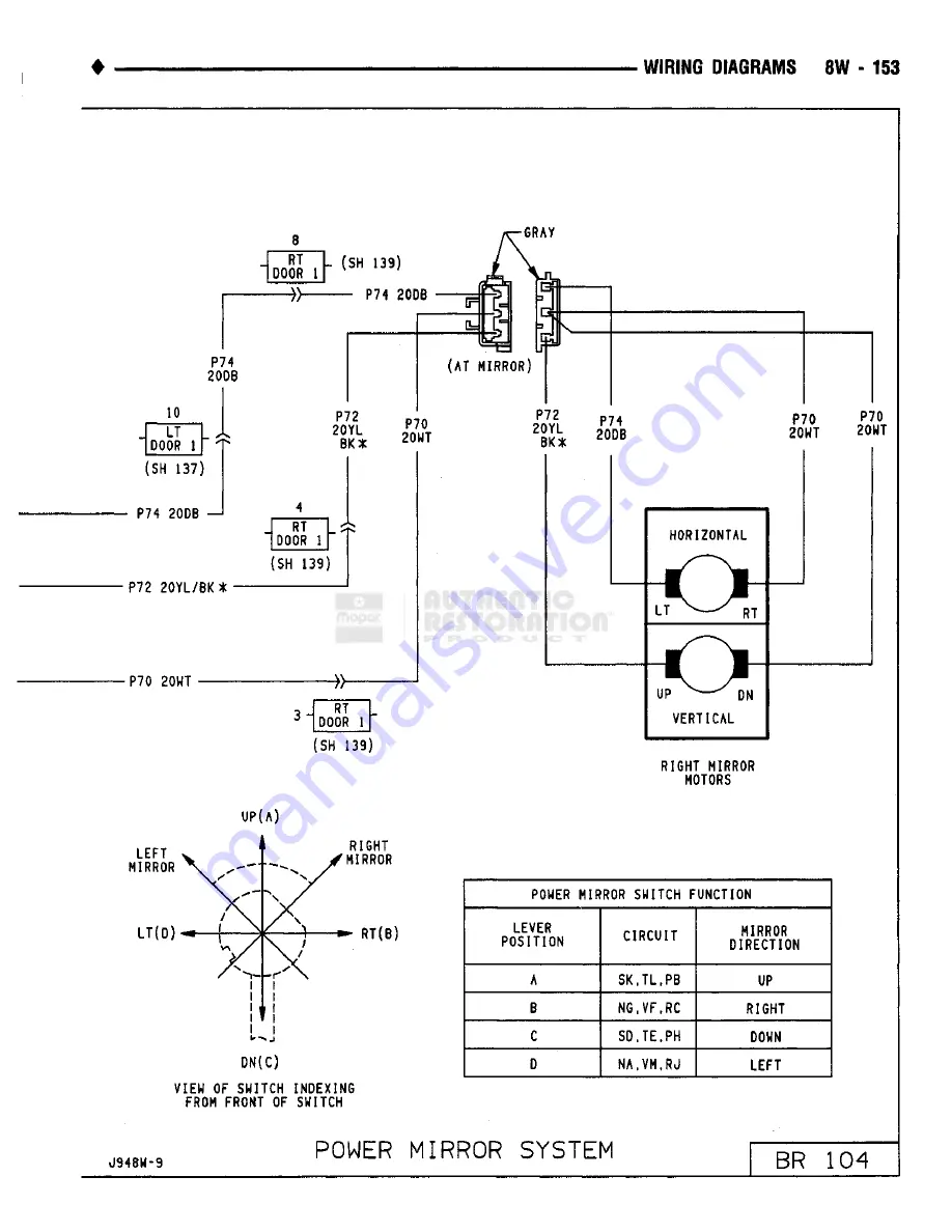 Chrysler RAM TRUCK 1500 1994 Service Manual Download Page 682