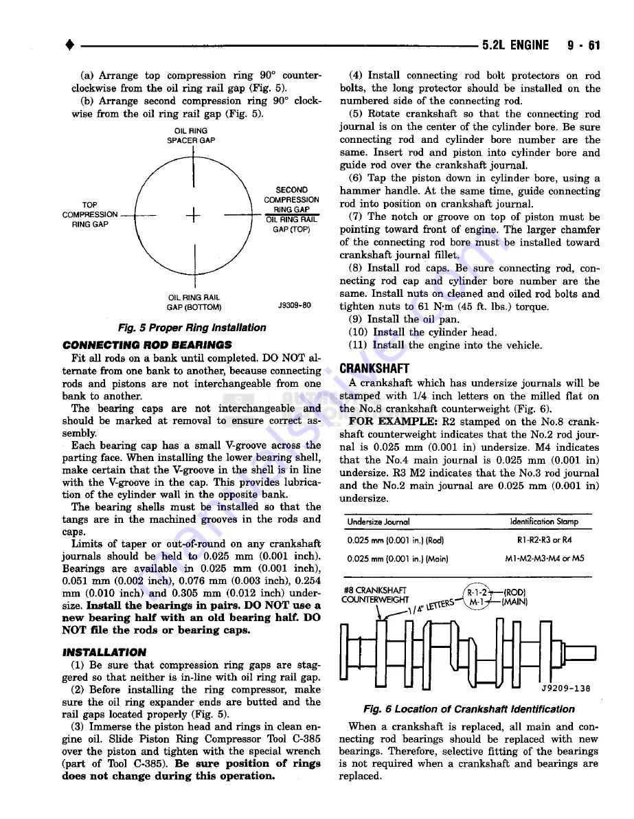 Chrysler RAM TRUCK 1500 1994 Service Manual Download Page 782