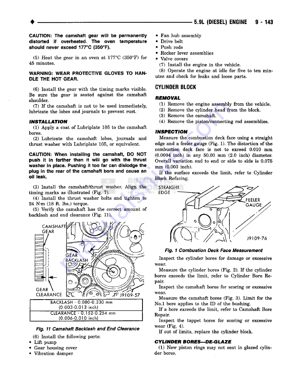 Chrysler RAM TRUCK 1500 1994 Скачать руководство пользователя страница 864