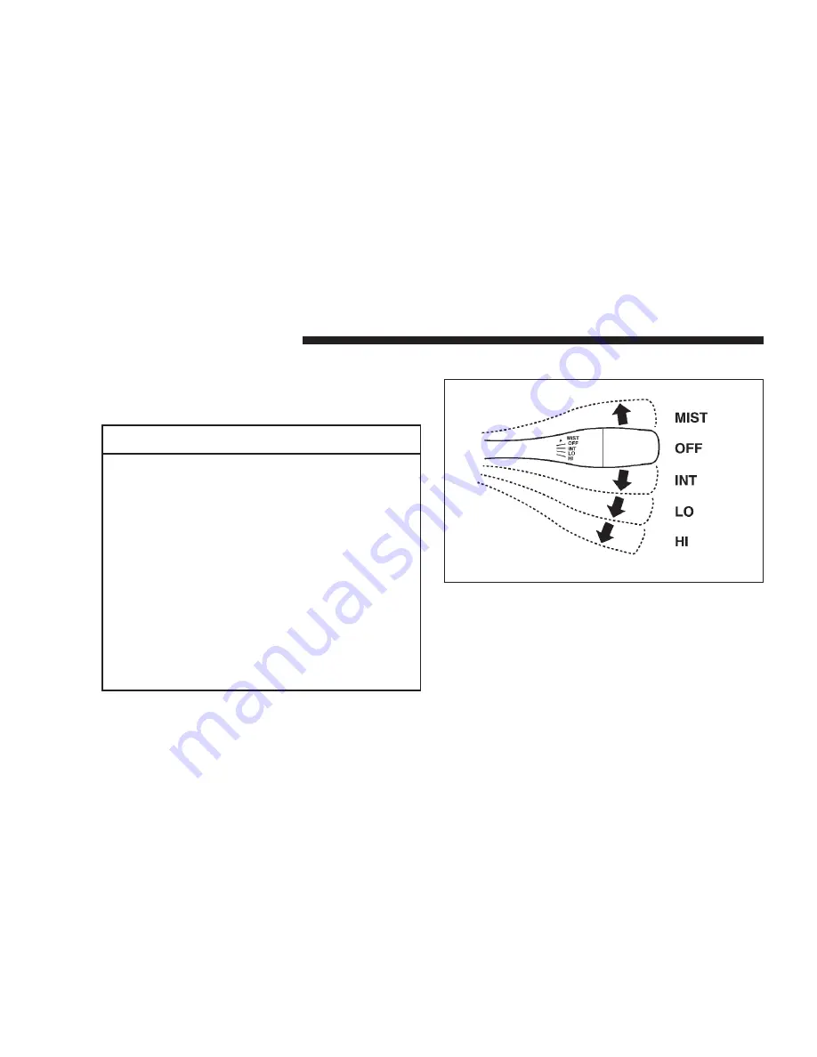 Chrysler Sebring Coupe Owner'S Manual Download Page 126