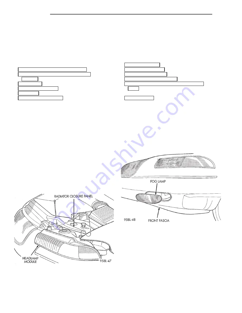 Chrysler Stratus LHD 1997 Interactive Electronic Service Manual Download Page 463