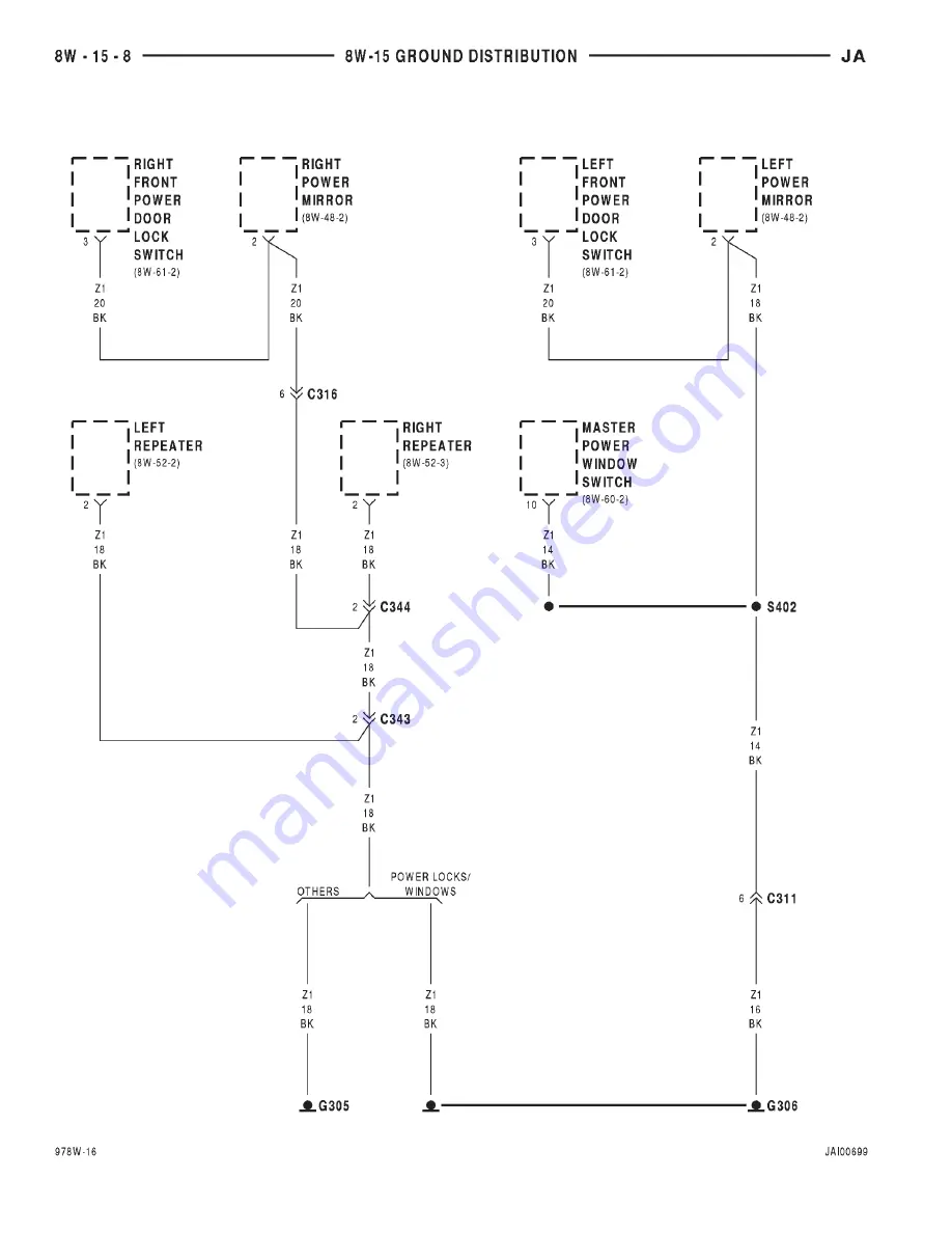 Chrysler Stratus LHD 1997 Interactive Electronic Service Manual Download Page 583