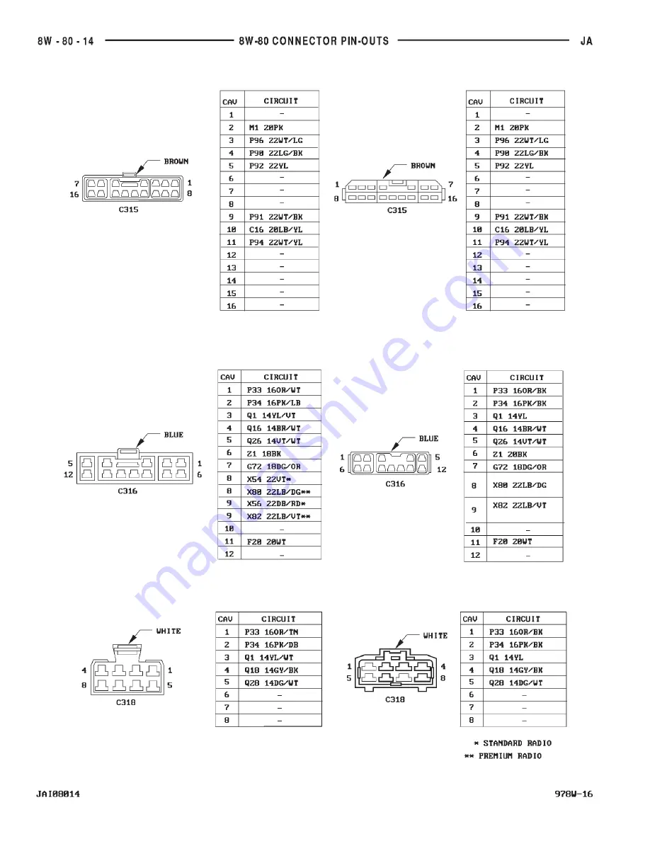 Chrysler Stratus LHD 1997 Interactive Electronic Service Manual Download Page 773