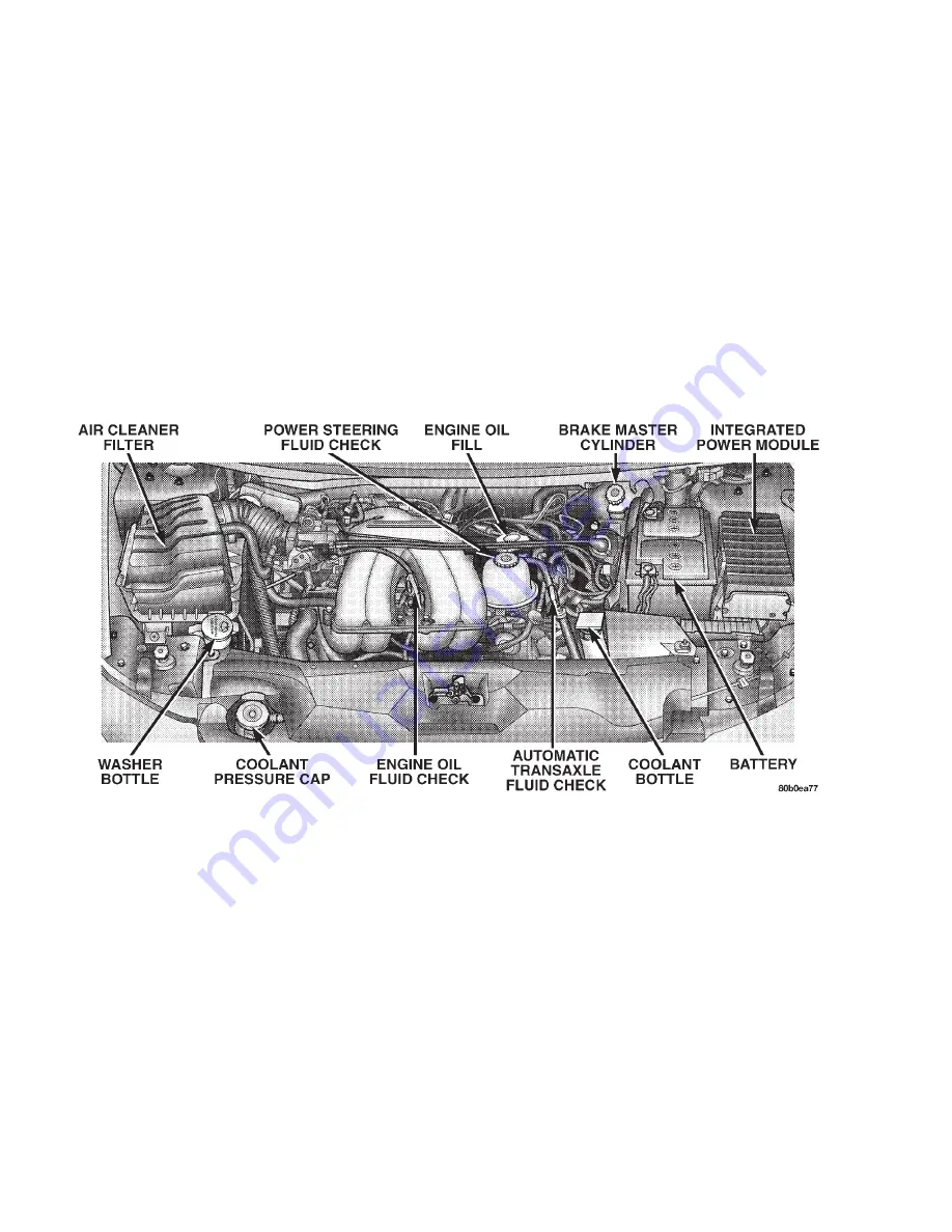 Chrysler Voyager 2001 Operating Information Manual Download Page 123