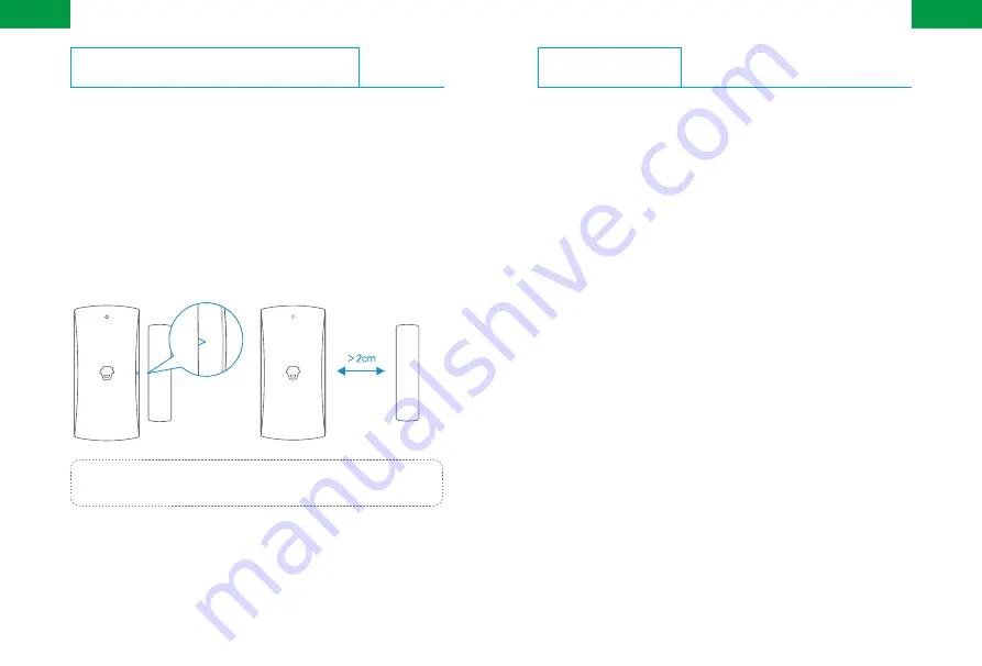 Chuango DWC-102 User Manual Download Page 16