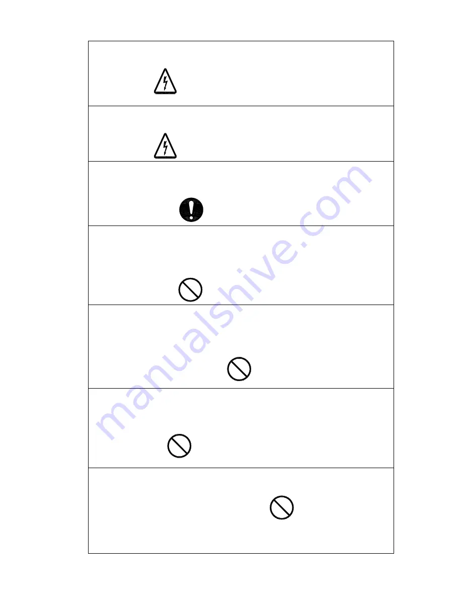 CHUBU COPORATION NJG-C Operation Manual Download Page 7