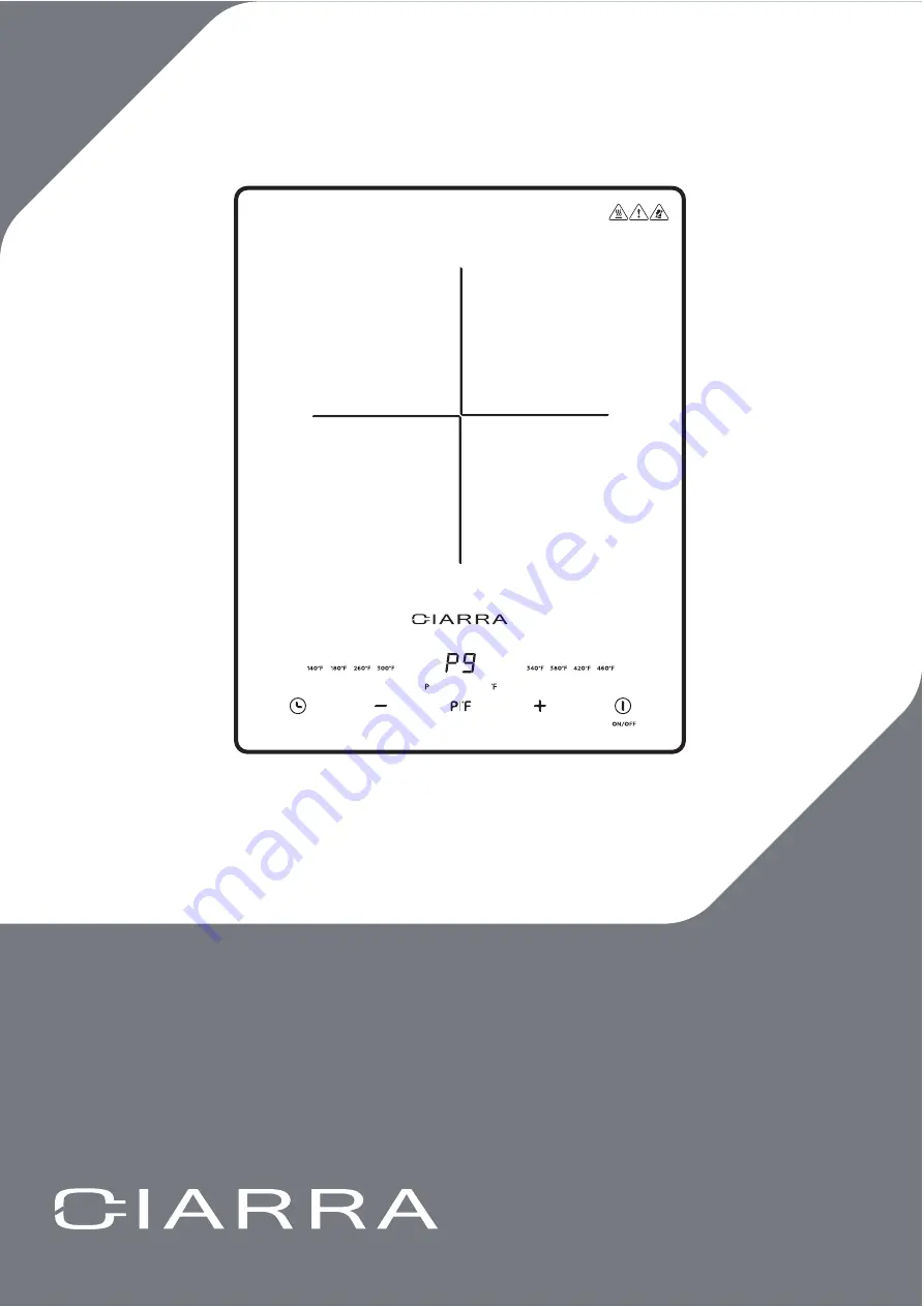 CIARRA CATIH1 Manual Download Page 1