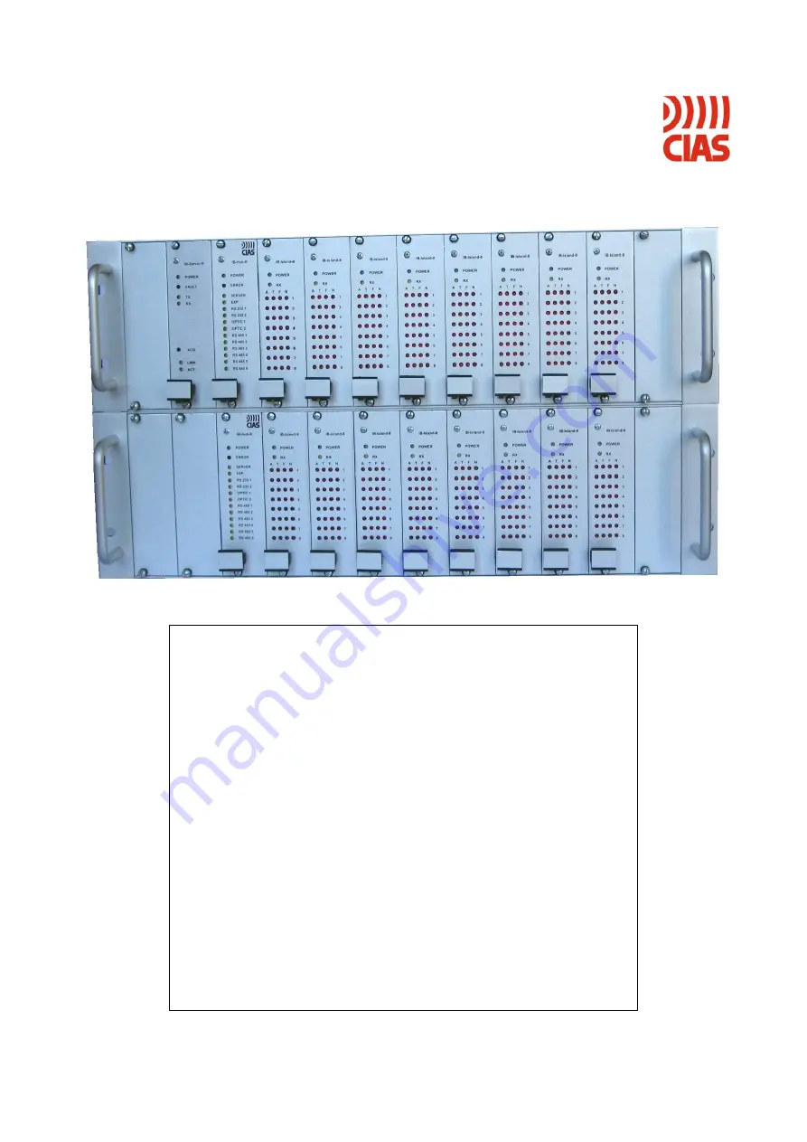 cias IB-SYSTEM-R Скачать руководство пользователя страница 1