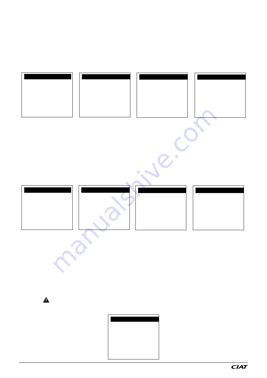 CIAT 1-PH HEE BOX Control Manual Download Page 16