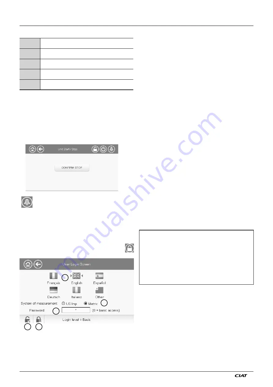 CIAT AQUACIAT CALEO CONNECT TOUCH Instruction Manual Download Page 10