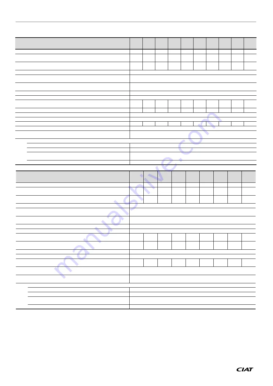 CIAT AQUACIATPOWER ILD 0602R Instruction Manual Download Page 22