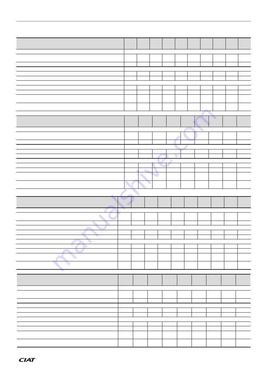 CIAT AQUACIATPOWER ILD 0602R Instruction Manual Download Page 63