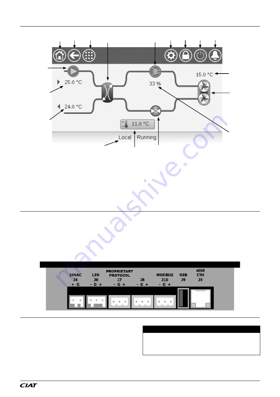 CIAT AQUACIATPOWER ILD-HE Series Instruction Manual Download Page 11