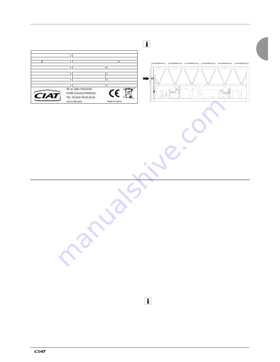 CIAT POWERCIAT2 LX Instruction Manual Download Page 5