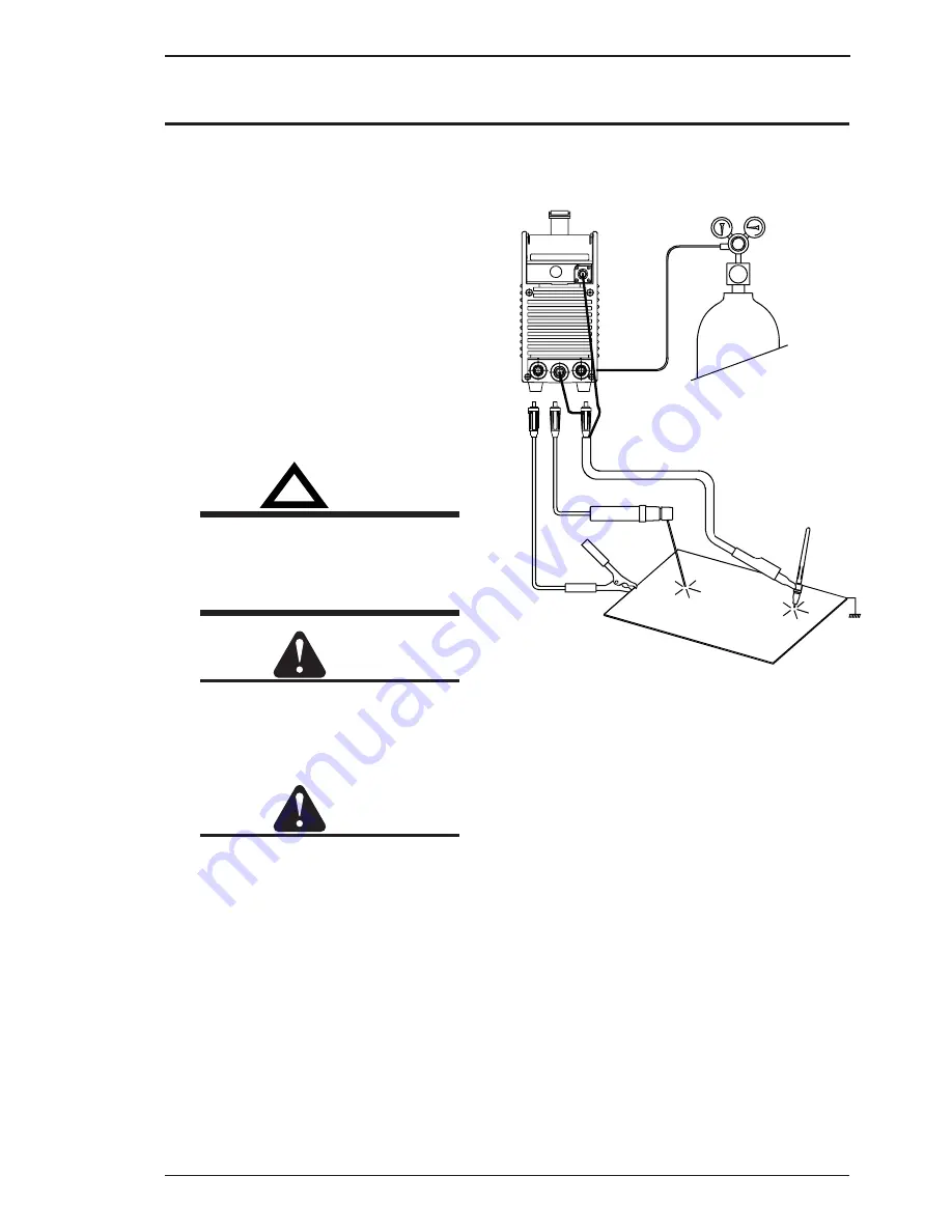 CIGWELD TRANSTIG 300 AC/DC Service Manual Download Page 33