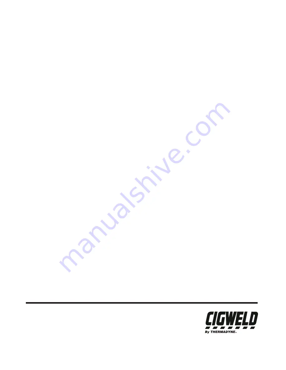 CIGWELD weldskill 100 Operating Manual Download Page 60