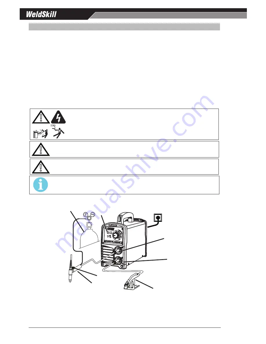 CIGWELD WELDSKILL 180 Service Manual Download Page 46