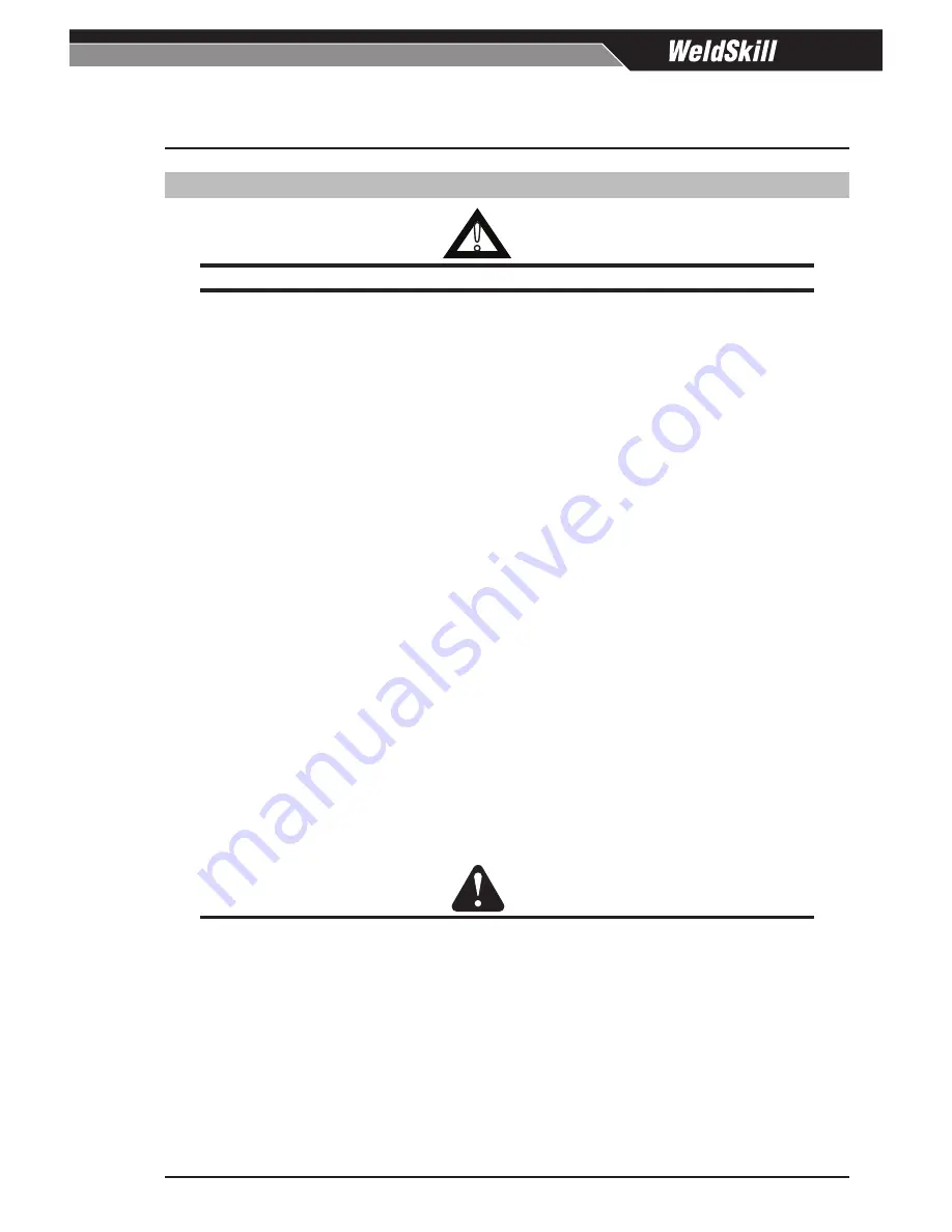 CIGWELD WELDSKILL 200HF Operating Manual Download Page 29