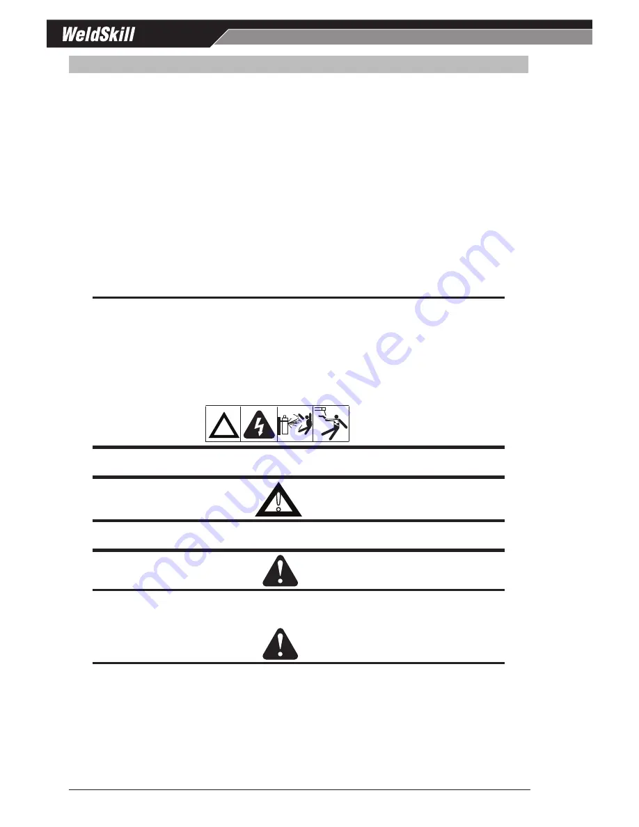 CIGWELD WELDSKILL 200HF Operating Manual Download Page 32