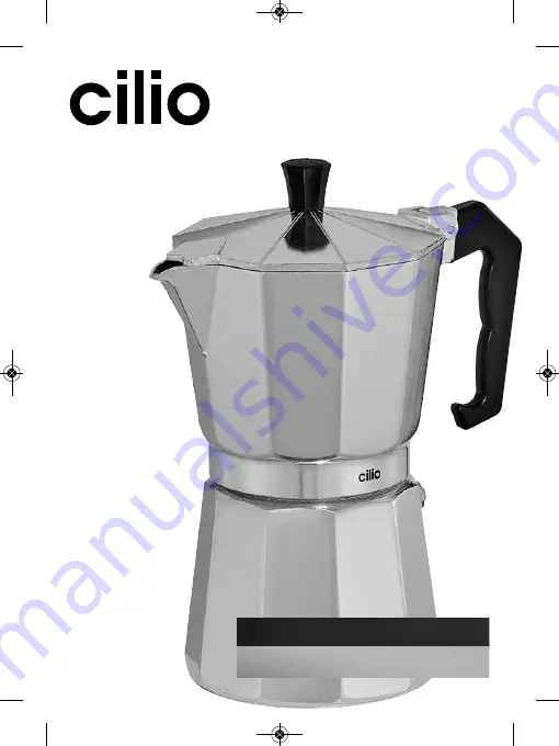 Cilio 341300 Operating Instructions Manual Download Page 1