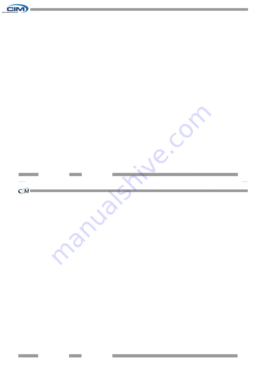 CIM K400 OPTIMA Operator'S Manual Download Page 67