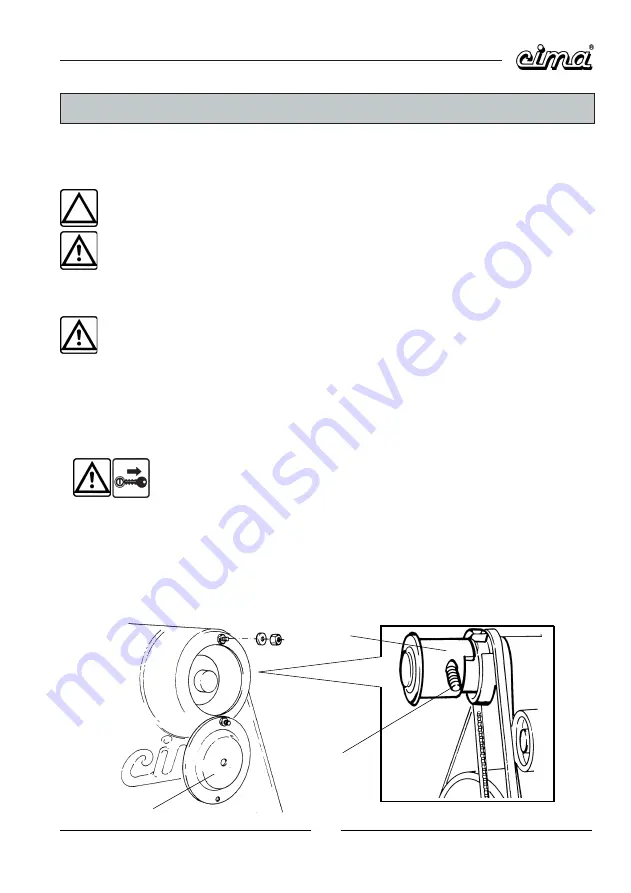 Cima BLITZ 45T Instructions For Use And Maintenance Manual Download Page 35