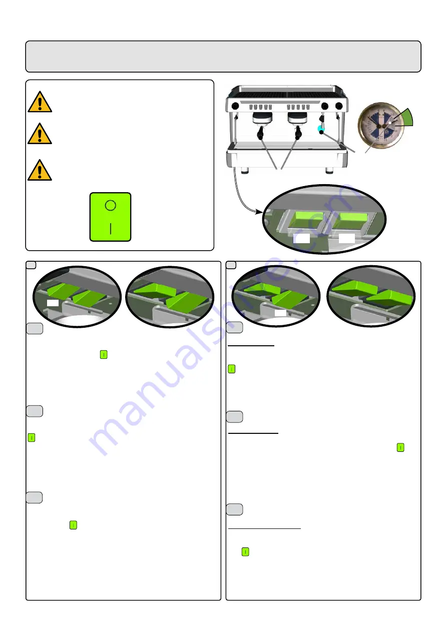 Cimbali E98UP Engineer'S Manual Download Page 7