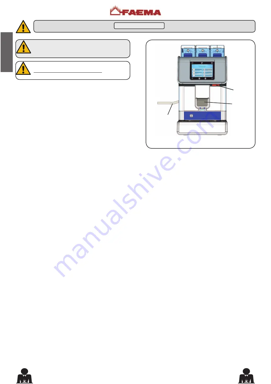 Cimbali FAEMA Use And Installation Download Page 30