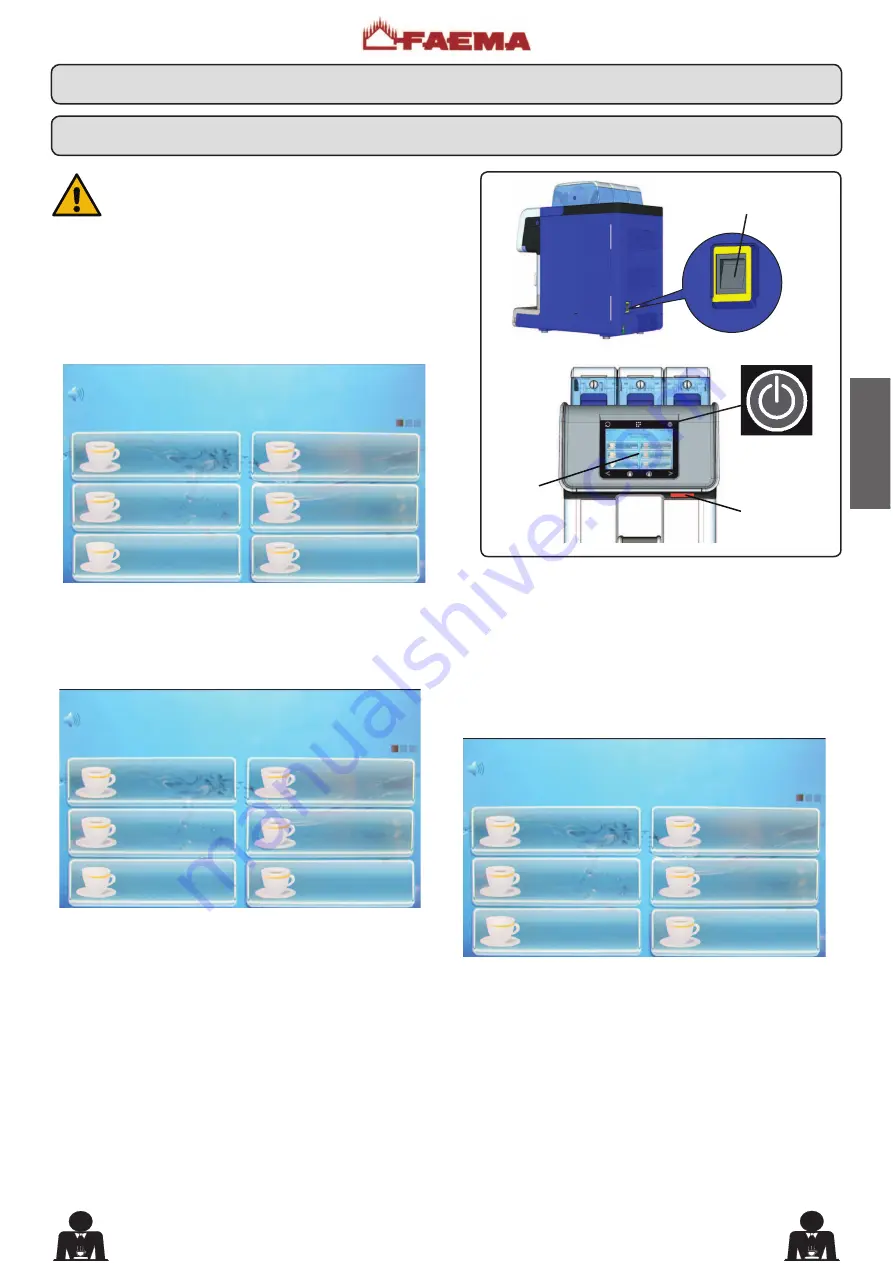 Cimbali FAEMA Use And Installation Download Page 105