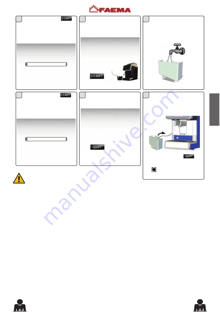 Cimbali FAEMA Use And Installation Download Page 117