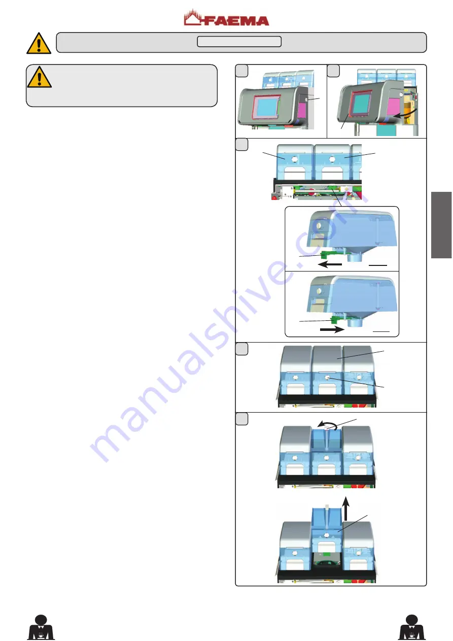 Cimbali FAEMA Use And Installation Download Page 123