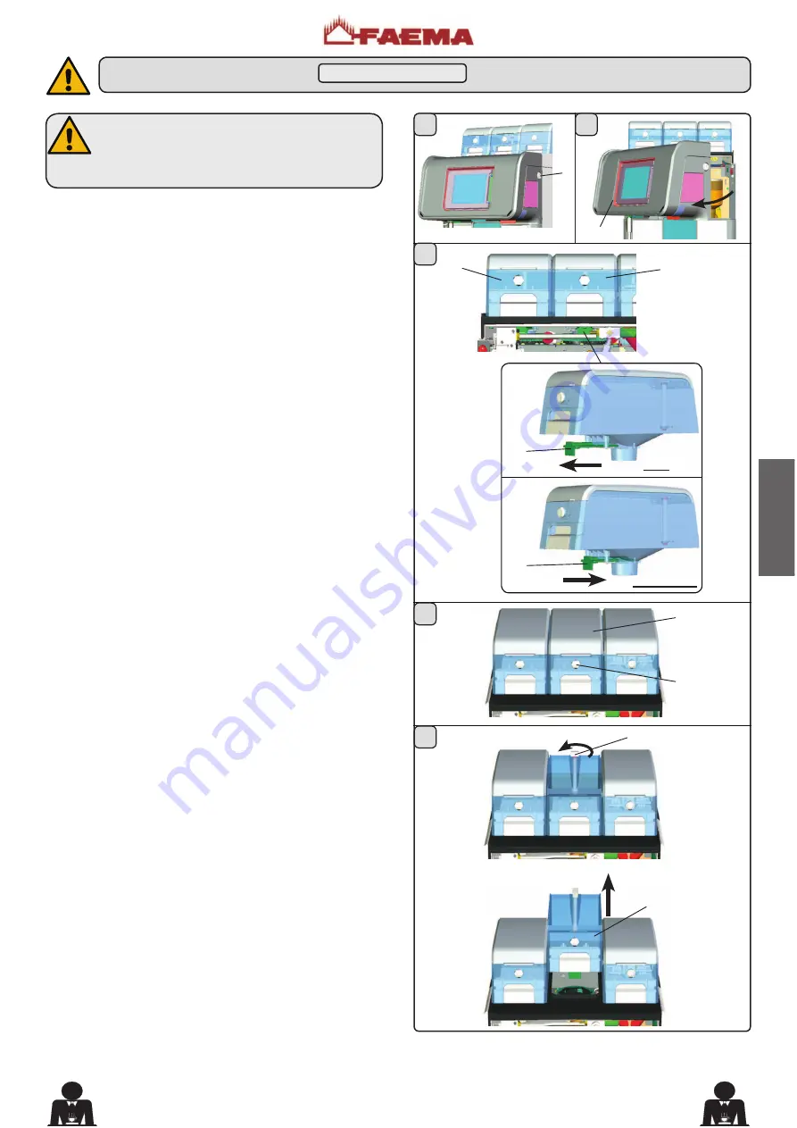 Cimbali FAEMA Use And Installation Download Page 165