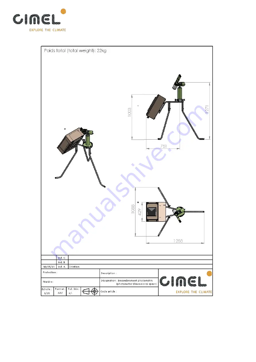 Cimel CE318-T Скачать руководство пользователя страница 78