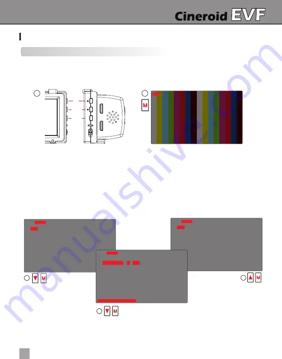 Cineroid EVF 4Be Скачать руководство пользователя страница 12