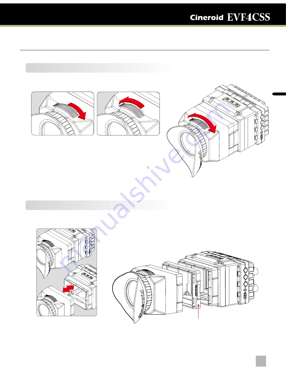 Cineroid EVF4CSS Скачать руководство пользователя страница 9