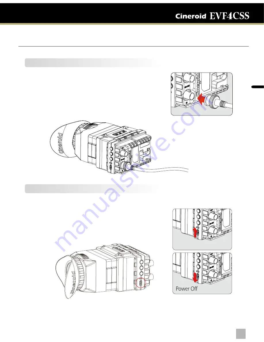 Cineroid EVF4CSS Скачать руководство пользователя страница 11