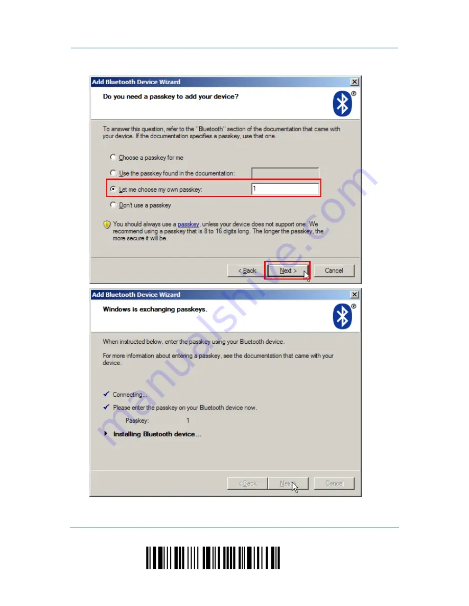 CipherLab 1564 User Manual Download Page 134