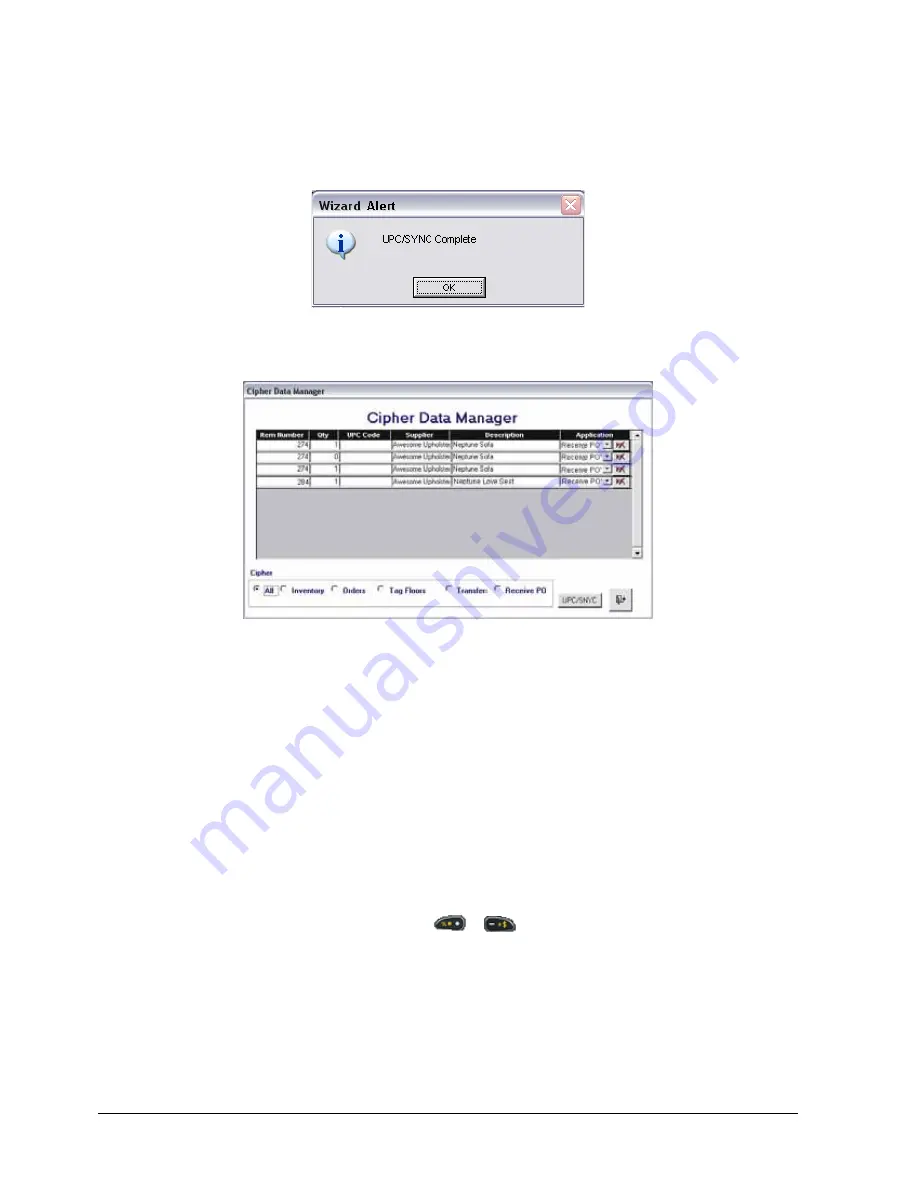 CipherLab CIPHER Lab CPT-8061 Use And Installation Manual Download Page 45