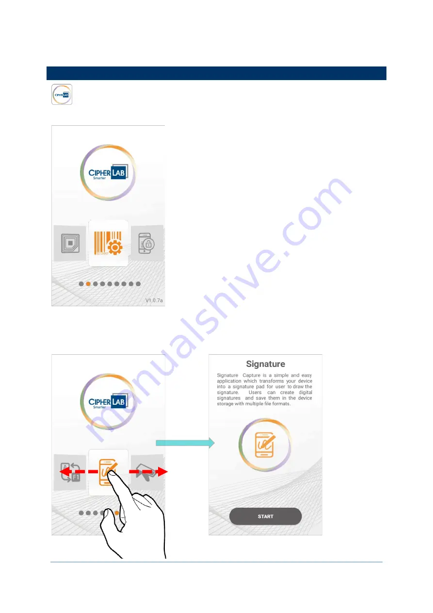 CipherLab RK25 Скачать руководство пользователя страница 205