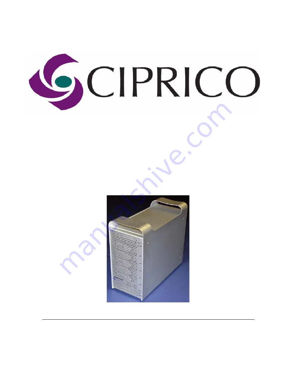 Ciprico Media Vault 4105 Series User Manual Download Page 1