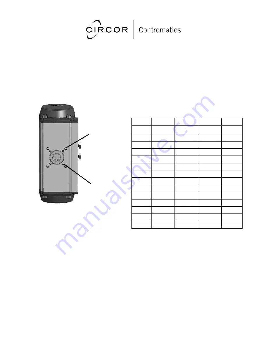 Circor Contromatics M6 1030 Installation, Operation And Maintenance Manual Download Page 11