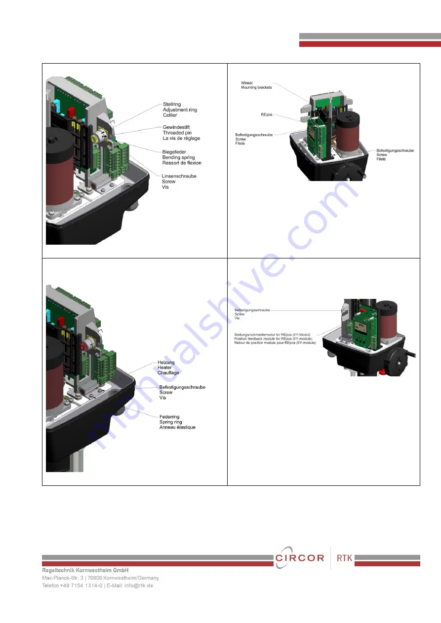 Circor RTK REact 30 Series Installation And Operating Instructions Manual Download Page 17