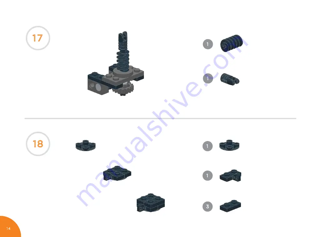 Circuit Cubes GEARS GO! Garage Manual Download Page 14