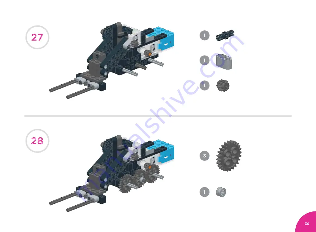 Circuit Cubes GEARS GO! Garage Скачать руководство пользователя страница 39