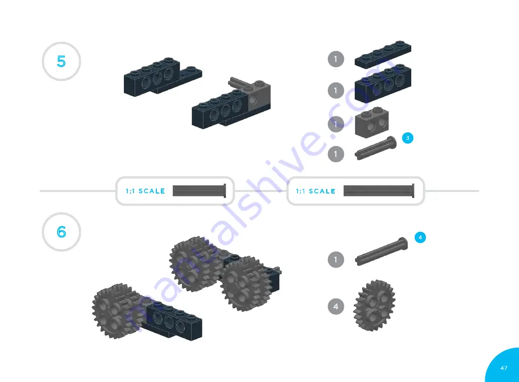 Circuit Cubes GEARS GO! Garage Скачать руководство пользователя страница 47