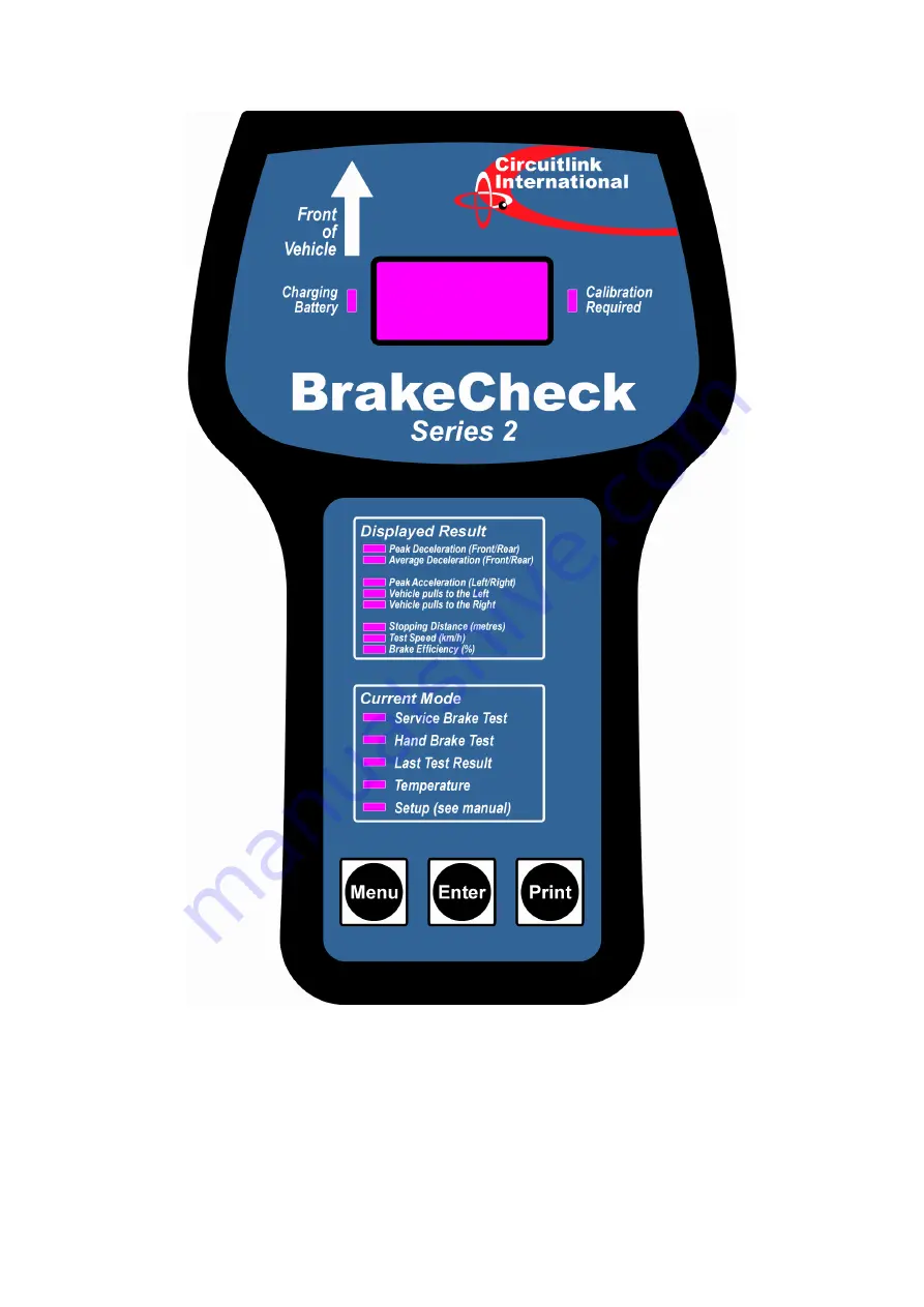 Circuitlink BrakeCheck 2 Series Скачать руководство пользователя страница 4